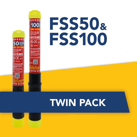 Fire Safety Stick  Twin Pack - 1xFSS50 + 1xFSS100