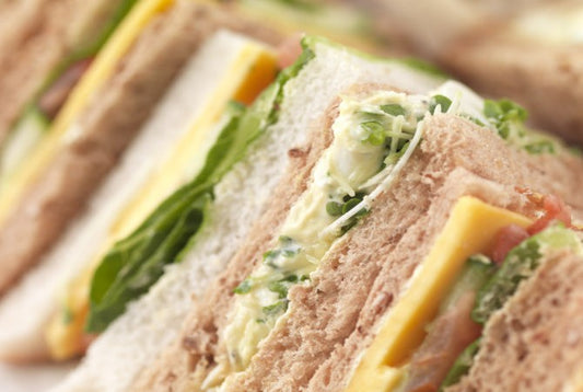 Party Vegetarian Sandwiches 24 Quarters